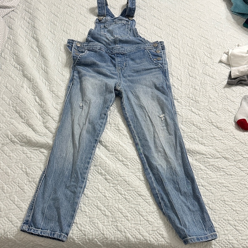 Cat & Jack Blue Denim Overalls